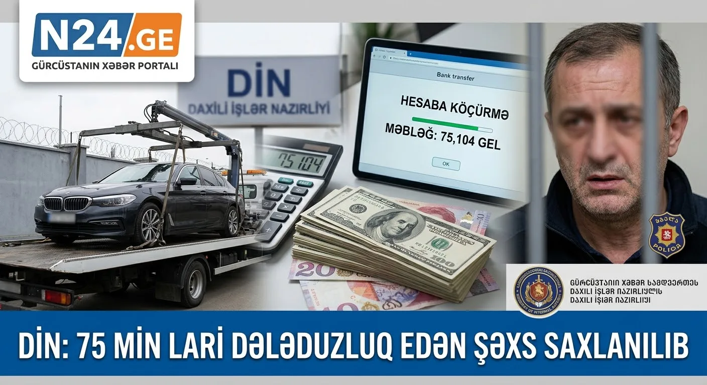 ABŞ-dan avtomobil gətirəcəyini vəd etdi, 75 min lari ələ keçirdi | Şəxs saxlanılıb